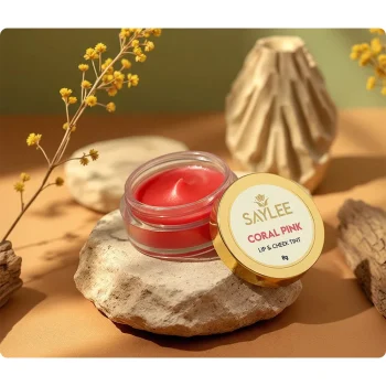Saylee HempGlow Lip & Cheek Tint Nude Brown, 8gm on itshemp.in