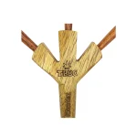 TBBC Trident Wooden Joint Holder - 3 in 1 holder with Stash Bag on itshemp.in