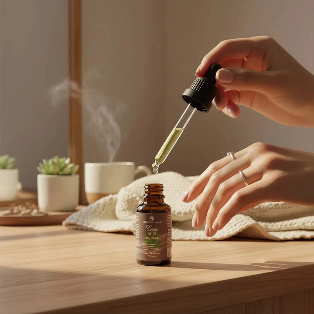 Crescent Cann Ayur Pure CBD Oil Drops, 10ml on itshemp.in