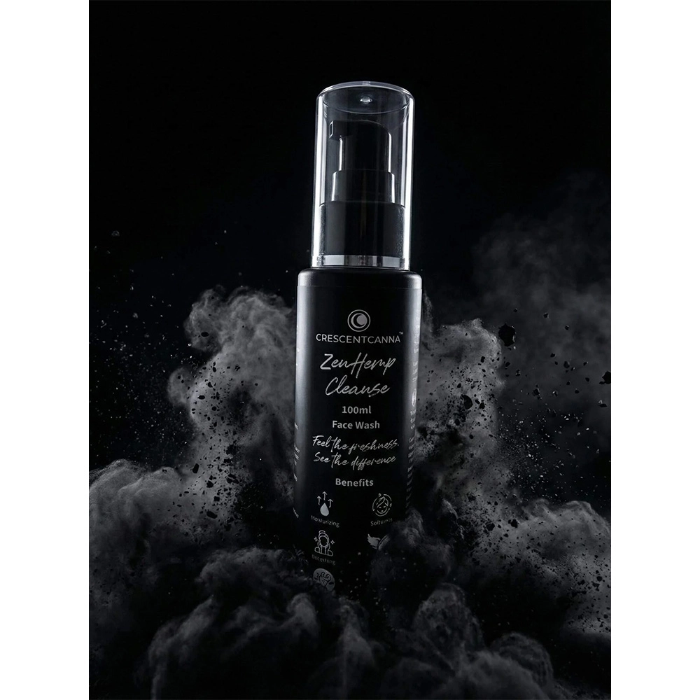 Crescent Cann ZenHemp Cleanse Herbal Hemp Face Wash, 100 ml on itshemp.in