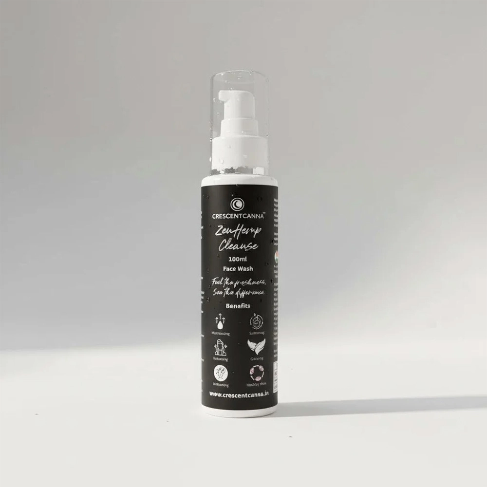 Crescent Cann ZenHemp Cleanse Herbal Hemp Face Wash, 100 ml on itshemp.in