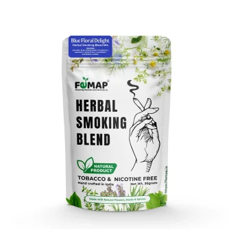 Femap Blue Floral Delight Herbal Smoking Blend Mix, 30gm on itshemp.in