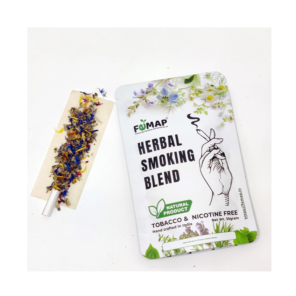 Femap Blue Flora Delight Herbal Mix 30g & Joynt Pre-Rolled Paper Cones (50 Pcs) Combo on itshemp.in