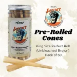 Femap Joynt Pre-Rolled Paper Cones 50 Pcs, King Size Pre-Rolled Cones (Pack of 2) on itshemp.in