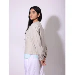 Swabhav The Bow Jacket, (Buttons / Bow) - Image 4