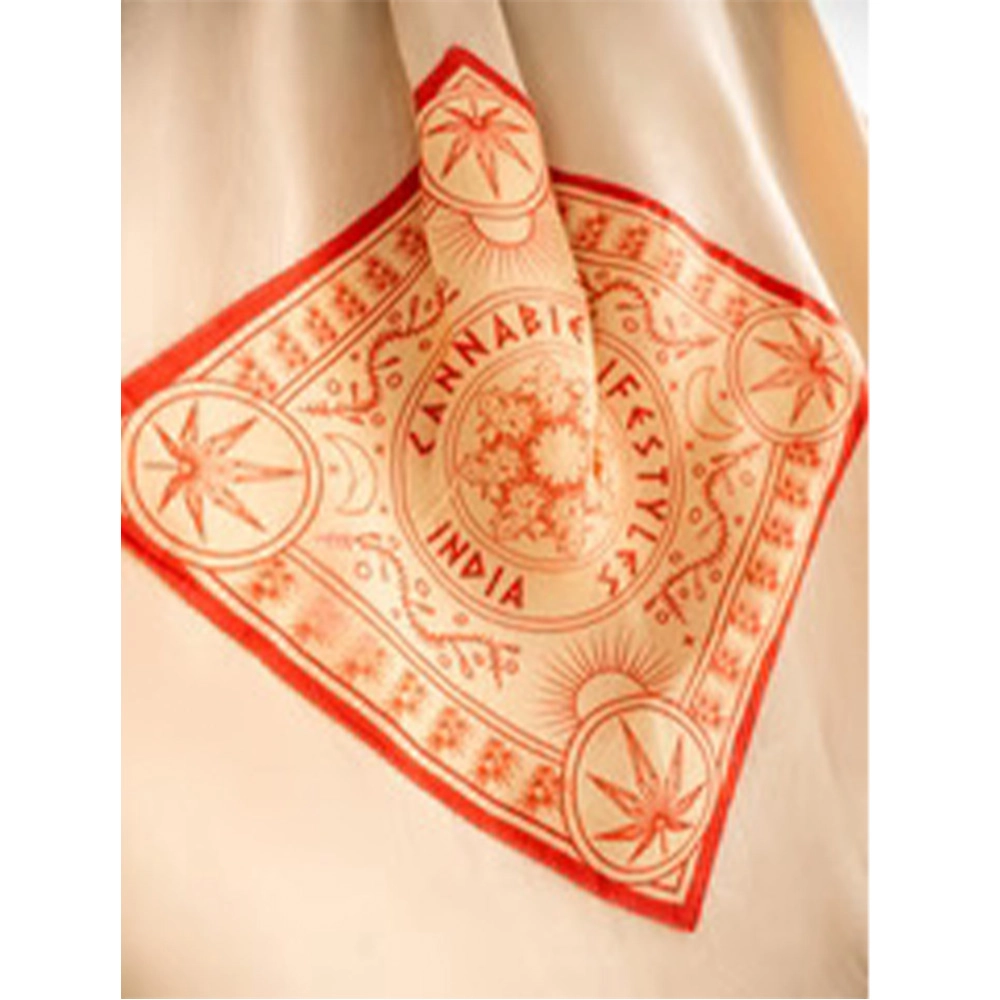 Cannabie Spell Patchwork Full Sleeves Hemp Shirt Nude - Image 4