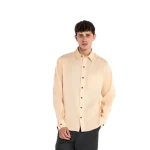 Cannabie Full sleeves Hemp Solid Shirt Nude