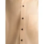 Cannabie Full sleeves Hemp Solid Shirt Nude - Image 2