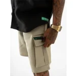 Cannabie Cargo Shorts Grey