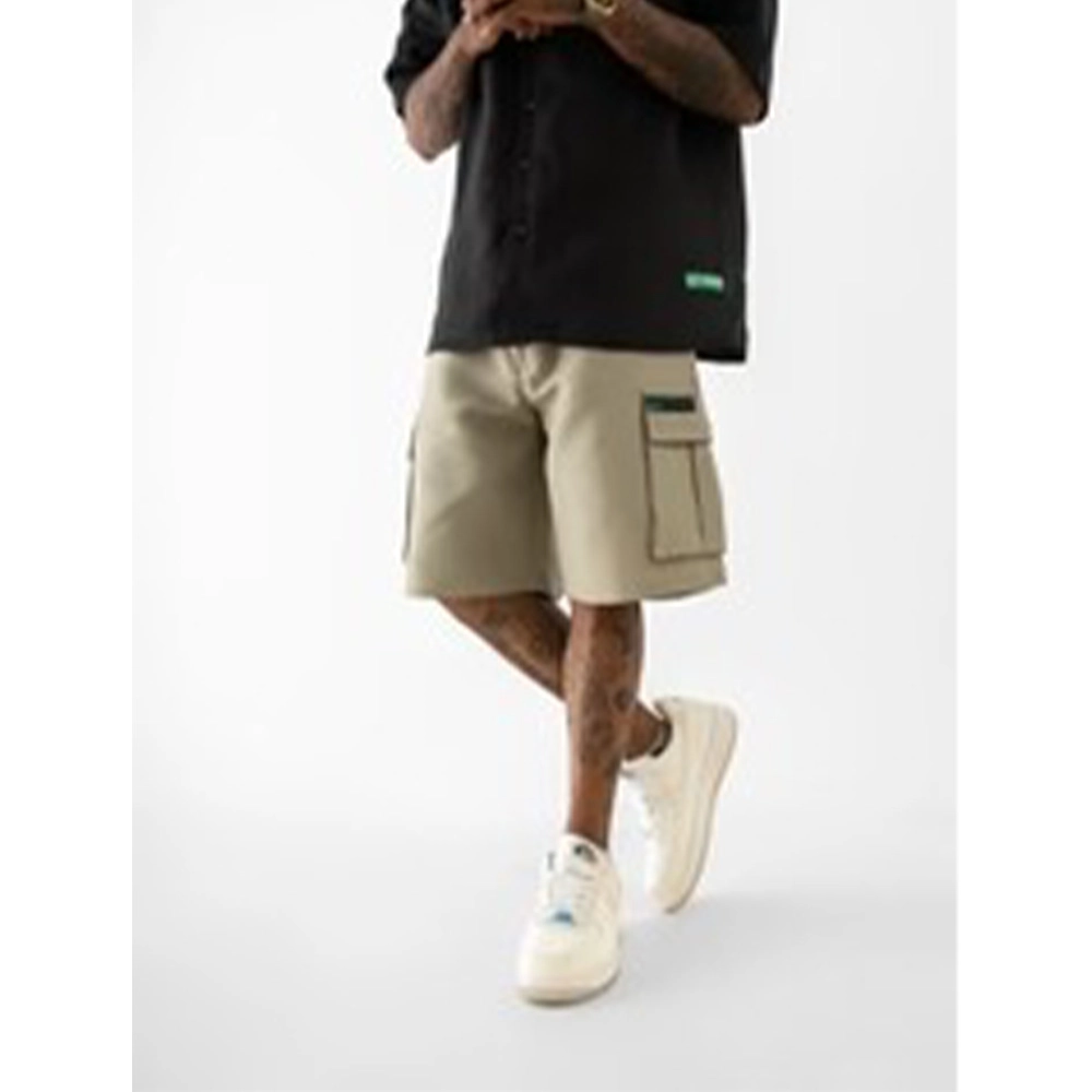 Cannabie Cargo Shorts Grey - Image 3