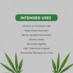 Medicann Cannabis Leaf Extract Gummies 350mg, (10 Gummies) on itshemp.in
