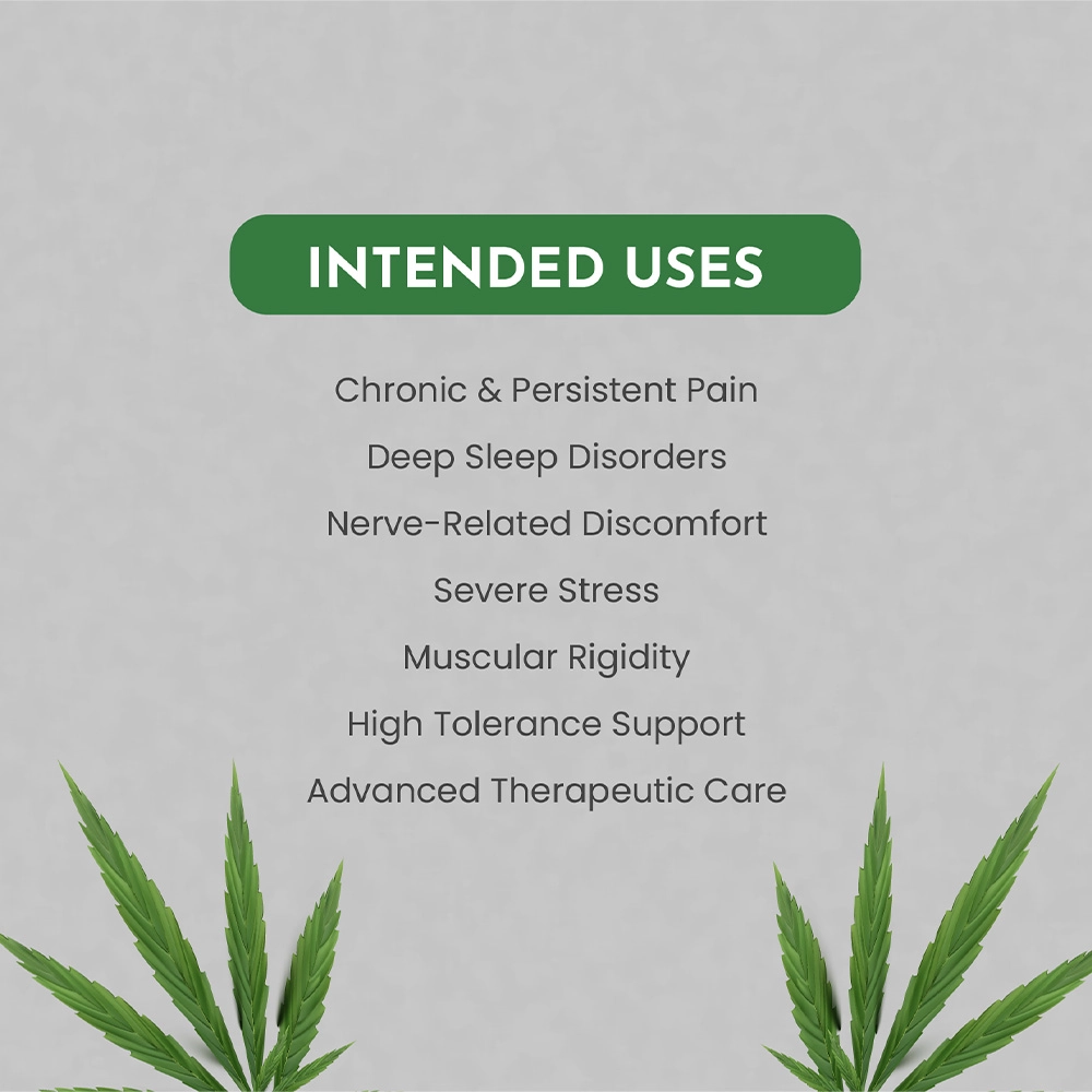 Medicann Cannabis Leaf Extract Gummies 350mg, (10 Gummies) on itshemp.in