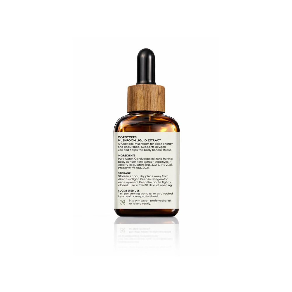 Moksa Cordyceps Mushroom Liquid Extract - 30ml on itshemp