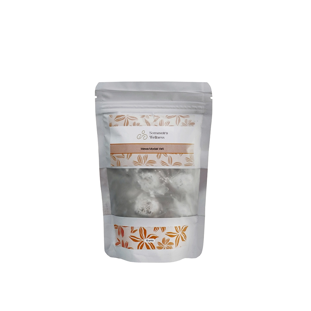 SS2510006 Soma Sutra Wellness Mewa Modak Vati - 4000mg, (10 Vati) - Image 1