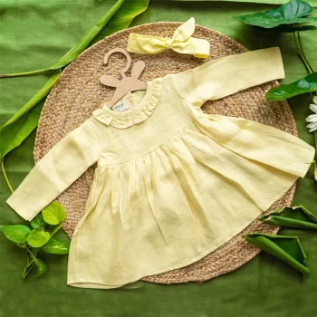 Aranya Lifestyle Morning Sunrise, (Yellow frock) on itshemp.in