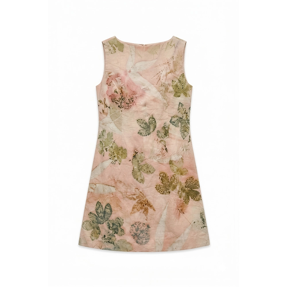 AL2580003_1 "Adam Leaves Bilee - Woman's hemp dress " on itshemp.in