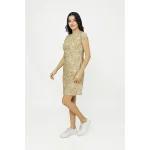 "Adam Leaves Luz- Woman Hemp Dress " on itshemp.in