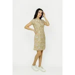 "Adam Leaves Luz- Woman Hemp Dress " on itshemp.in
