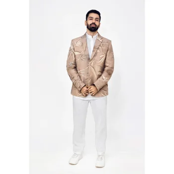 "Adam Leaves Bilvaa - Men’s Hemp Blazer " on itshemp.in
