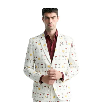 Adam Leaves Jam- Men's Hemp Blazer on itshemp.in