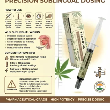 Holi Herb Tranquil Full Spectrum Vijaya Syringe, 5ml on itshemp.in