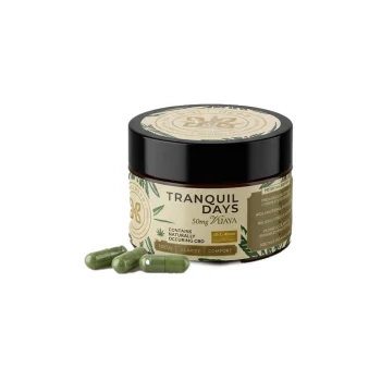 Holi Herb Tranquil Days Full spectrum Vijaya Extract Capsules,15 Capsules, 50mg on itshemp.in
