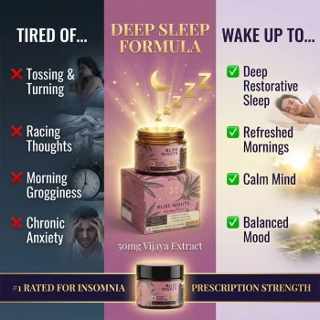 Holi Herb Bliss Nights Full spectrum Vijaya Extract Capsules,15 Capsules, 50mg on itshemp.in