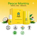 Calmosis Peace Mantra Premium Ayurvedic THC+CBD Cannabis Tincture 4000mg, 20ml on itshemp.in