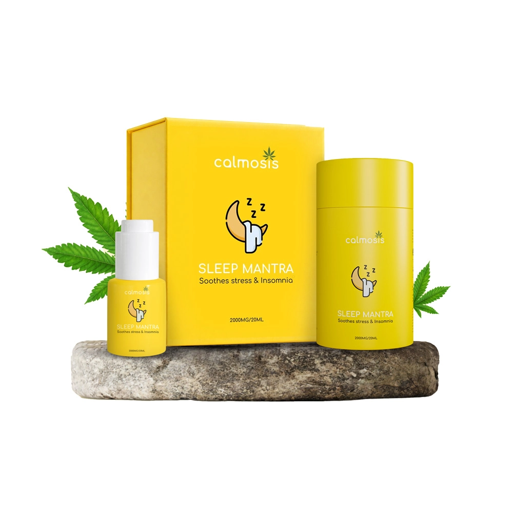 "Calmosis Sleep Mantra Natural Ayurvedic CBD Sleep Tincture 2000mg (THC-Free), 20ml" on itshemp.in