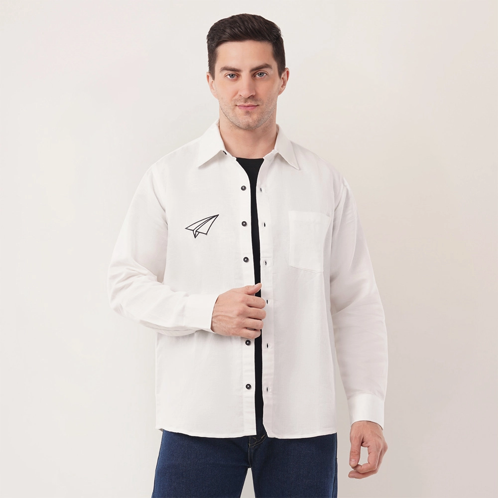 Hemp Closet Paper Plane, Shirt on itshemp.in