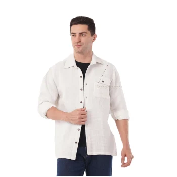 Hemp Closet Waffle Vanilla, Shacket on itshemp.in