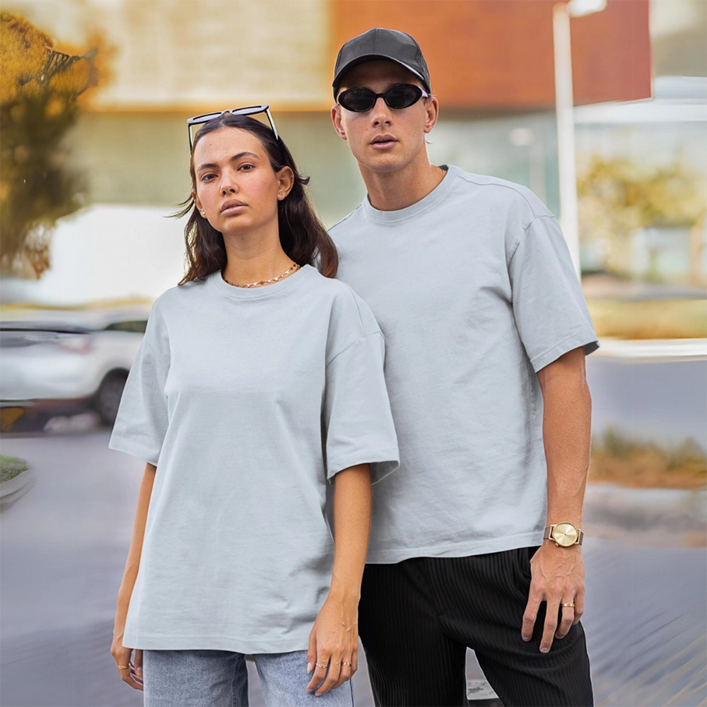 Hemp Closet Haze Blue, T-Shirt on itshemp.in