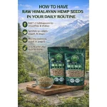 Uttarakhand Hemp Raw Organic Himalayan  Hempseed 400 gms on itshemp.in