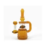 TBBC Honey Drip Amber Bong Rig – 10 Inch - Image 2