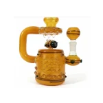 TBBC Honey Drip Amber Bong Rig – 10 Inch