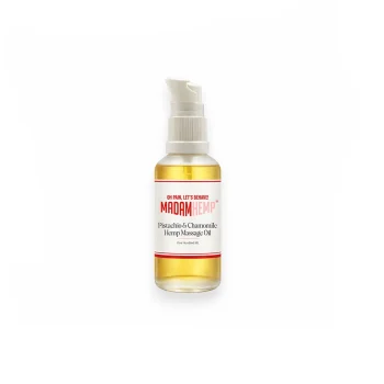 Madam Hemp Pistachio & Chamomile Hemp Massage Oil, 100 ml on itshemp.in