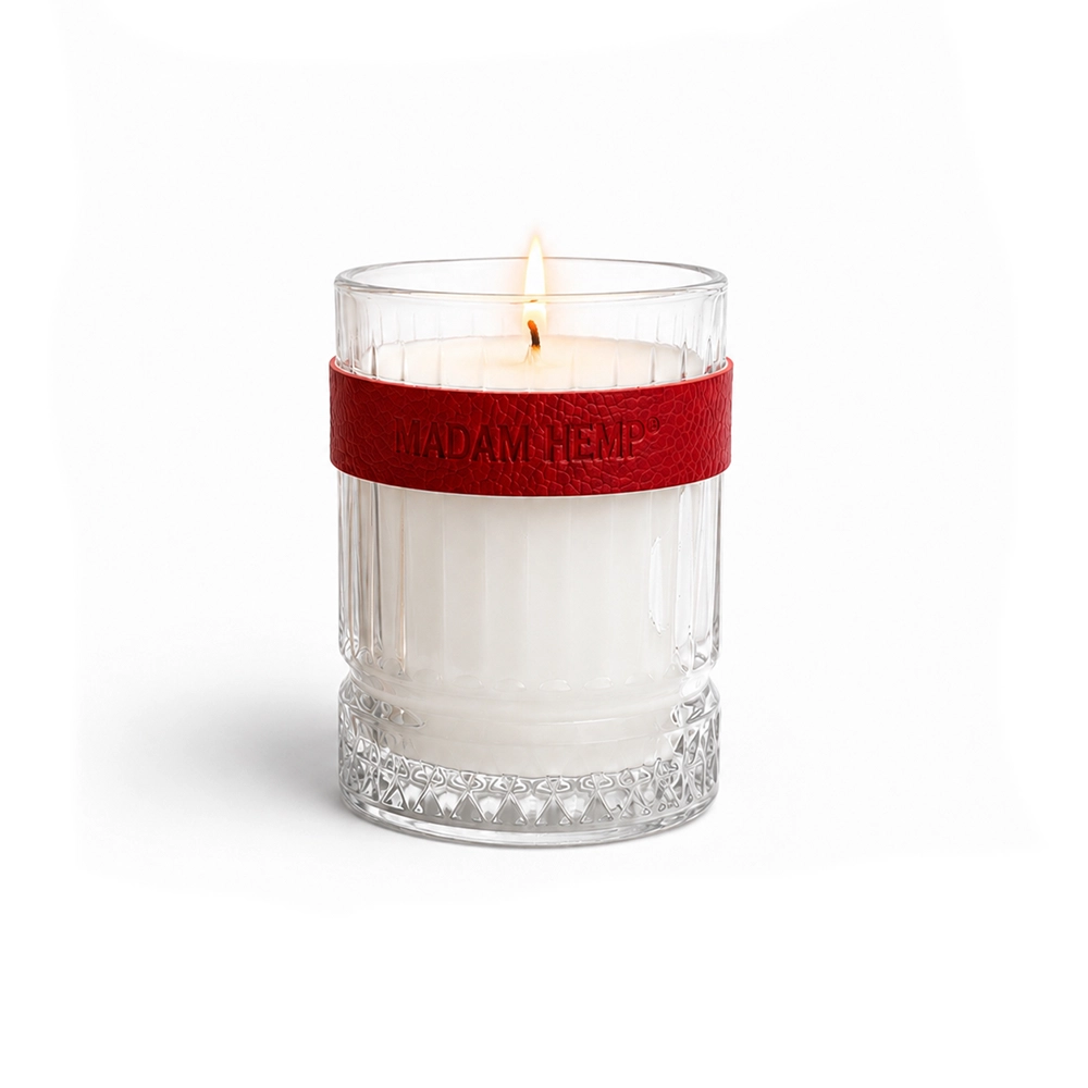 Madam Hemp Manhattan State Of Mind Hemp Candle, 10 oz - Image 2