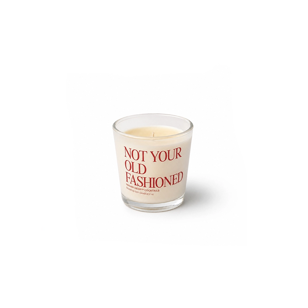 MH263019_1 Madam Hemp Not Your Old Fashioned Hemp Candle, 2 oz - Image 1