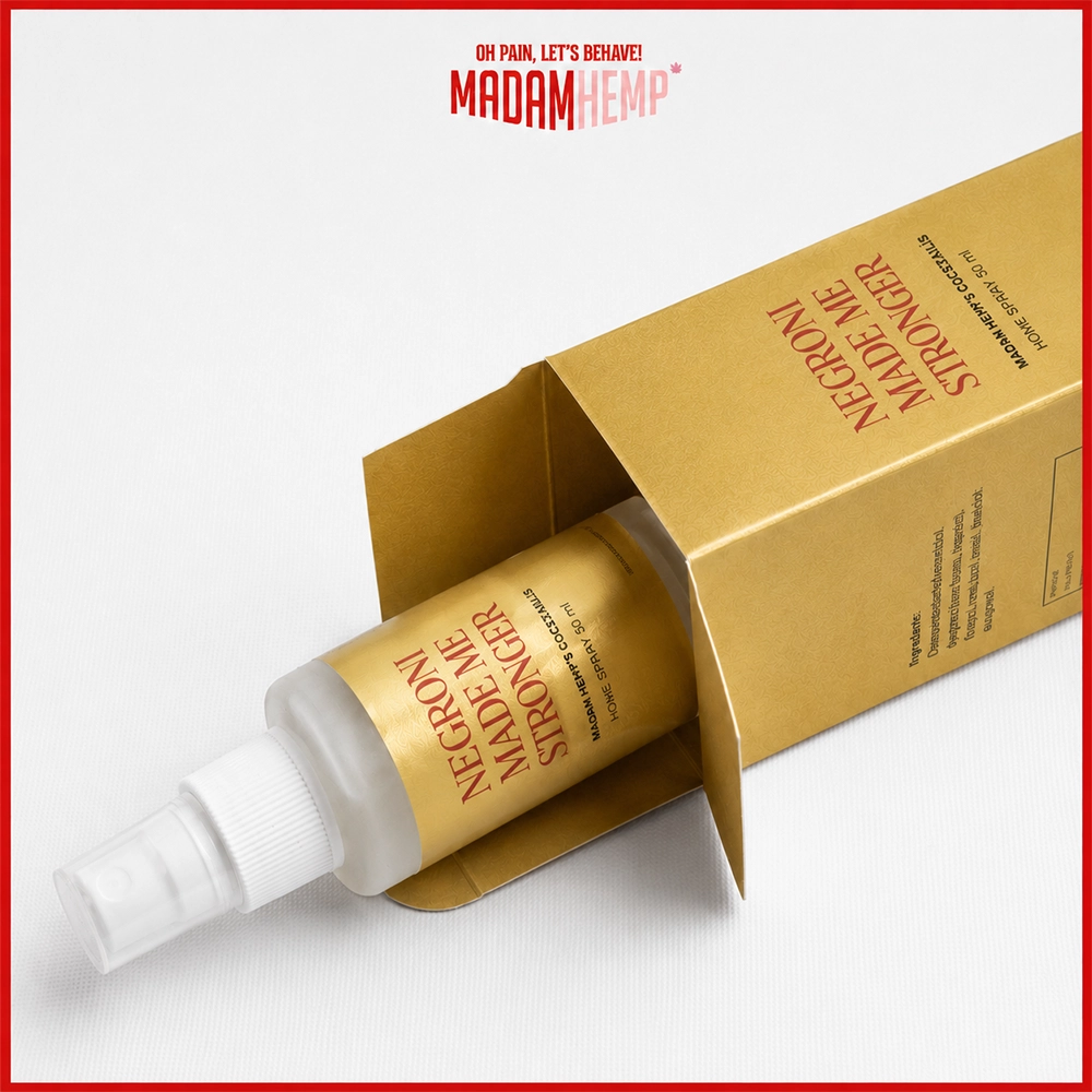 Madam Hemp Negroni Made Me Stronger Hemp Home Spray, 50 ml - Image 2