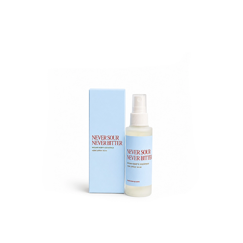 MH263026_1 Madam Hemp Never Sour Never Bitter Hemp Home Spray, 50 ml - Image 1