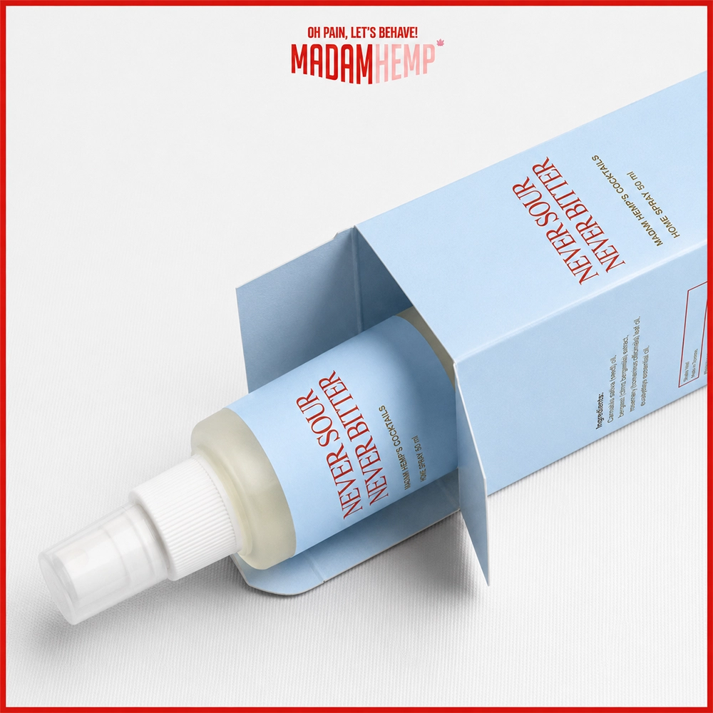 Madam Hemp Never Sour Never Bitter Hemp Home Spray, 50 ml - Image 2