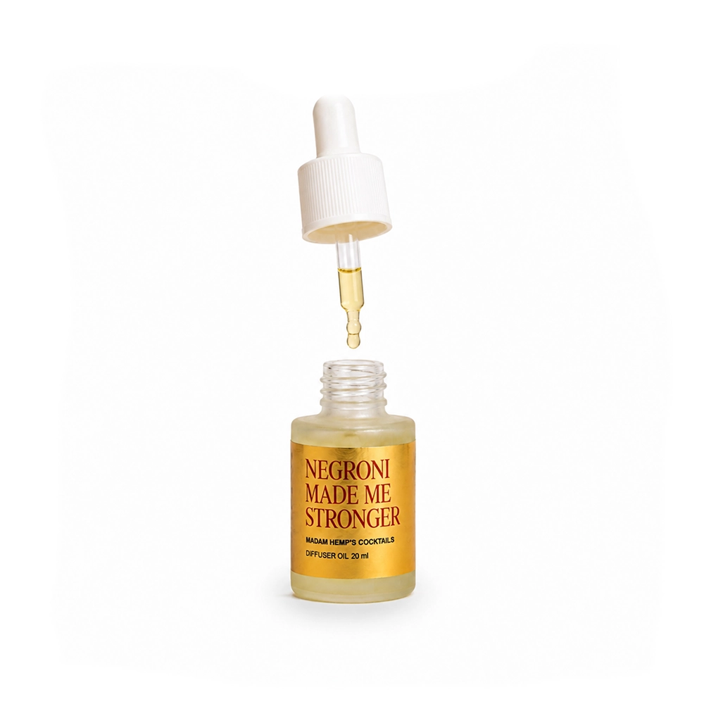 Madam Hemp Negroni Made Me Stronger Hemp Diffuser Oil, 20 ml - Image 1