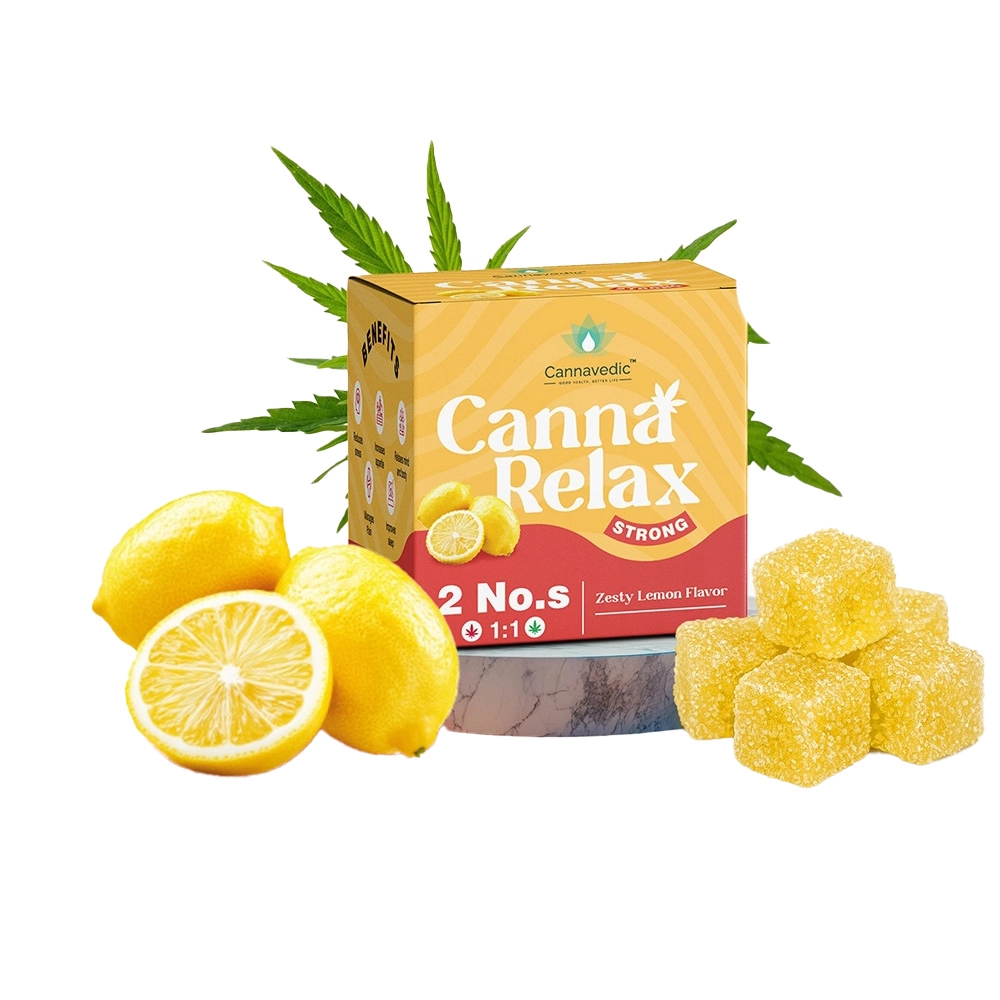 Cannavedic CannaRelax Strong - Ayurvedic Vijaya Candy, (1:1 | THC:CBD), Pack of 2 - Image 1