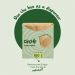 Circulr Bamboo Paper Napkins on itshemp.in