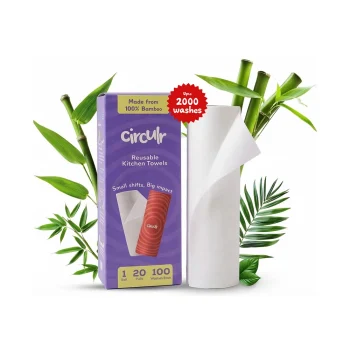 Circulr Reusable Bamboo Kitchen Towel on itshemp.in
