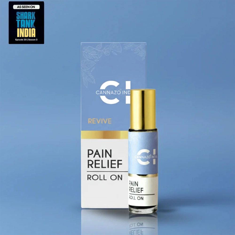 CannazoIndia Revive Roll On - All In One - Pain Relief, 10 ml - Image 1
