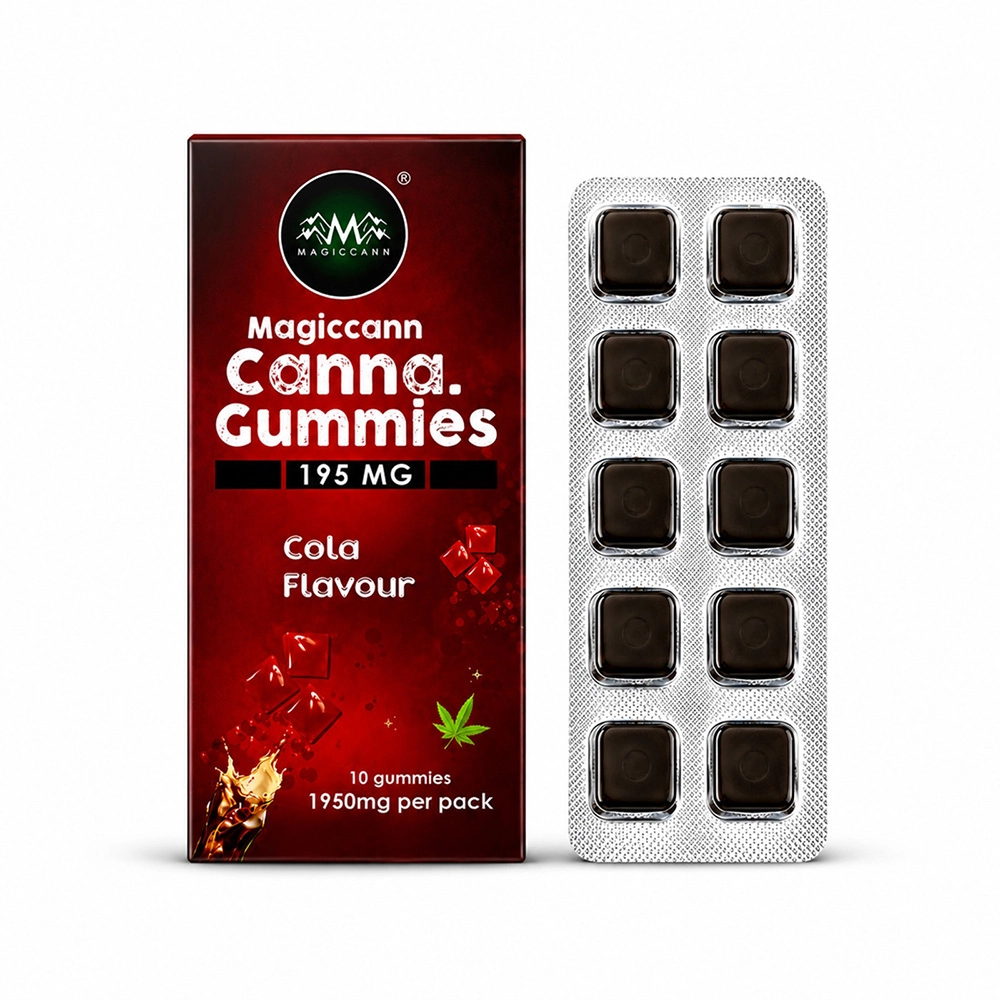 Magiccann Canna Gummies, Extra Strong: 1950Mg Cola flavour 7.25% - Image 1