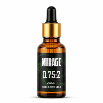 MIRAGE 0.75:2 CBD:THC 6500mg, (30ml)