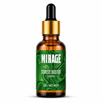 MIRAGE Stress Buster Broad spectrum CBD Oil, 7500mg, (30ml)