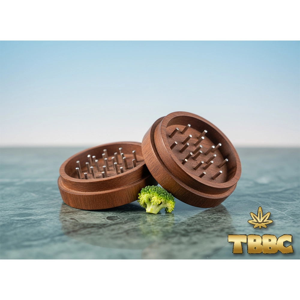 TBBC 56mm Wood Grinder, TBBC Signature — Smooth Grind, Ritual Vibes - Image 4